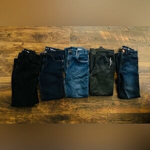 Boys size 12 lot of jeans. 5 pair